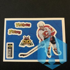1996-97 Upper Deck Collector's Choice Stick-Ums Theoren Fleury #S20